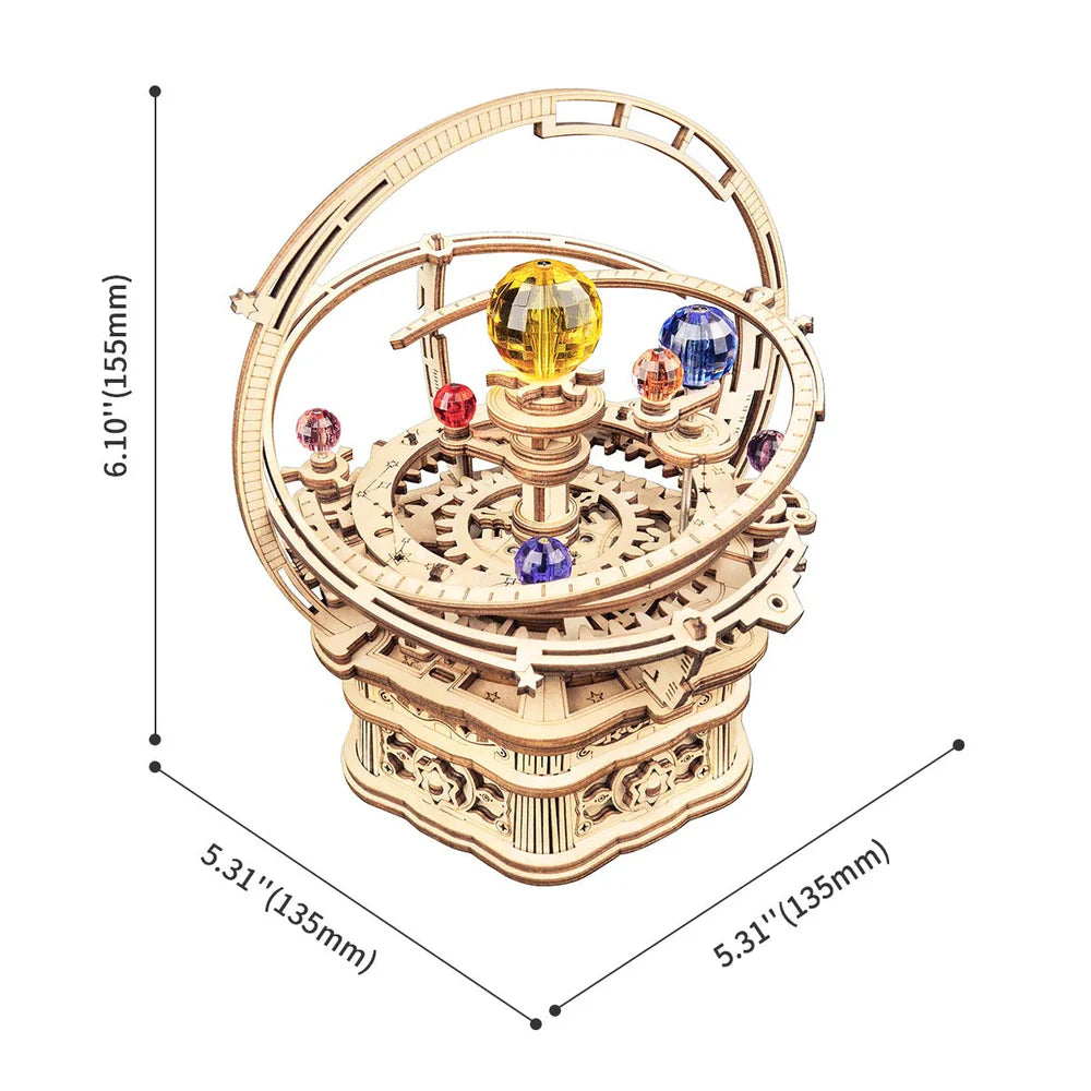 Caja Musical Sistema Solar ROBOTIME
