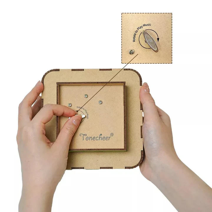 Caja Musical La Familia de Gatos