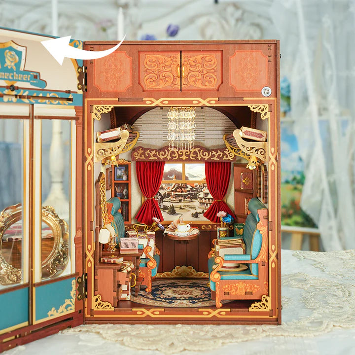 Booknook Cabina de Tren Europeo Tornecheer