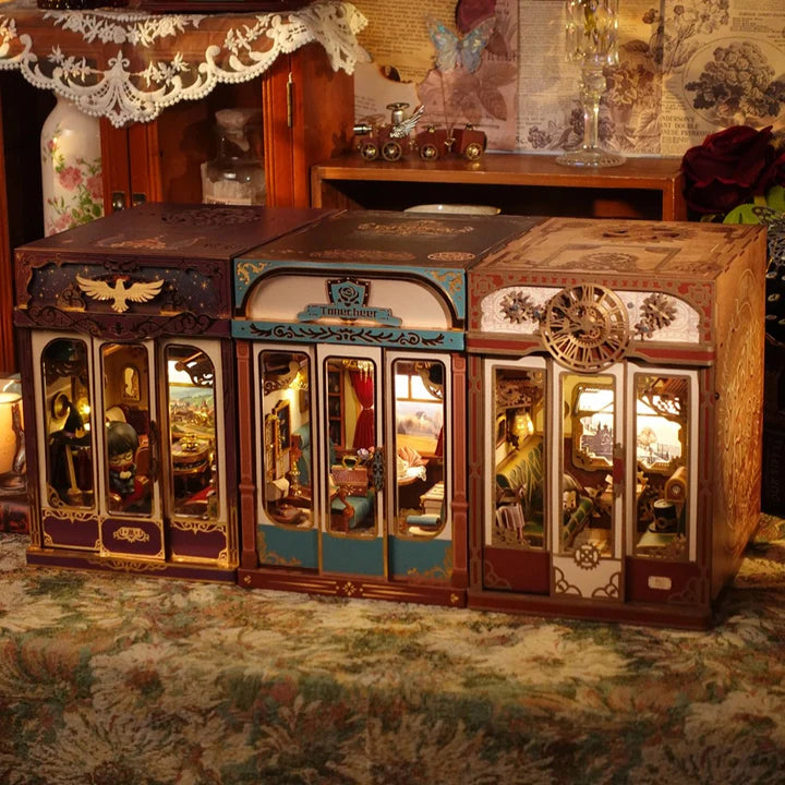 Booknook Cabina de Tren Europeo Tornecheer